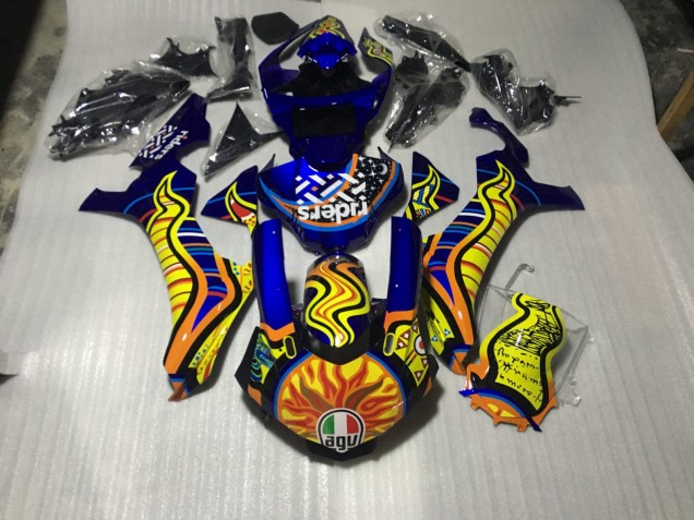 2015-2019 Tribal Design Yamaha R1 Motorcycle Fairing UK 2015-2019 Tribal Design Yamaha R1 Motorcycle Fairing UK