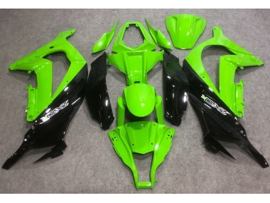 2016-2019 Bright Green & Green R Kawasaki ZX10R Motorcycle Fairing UK