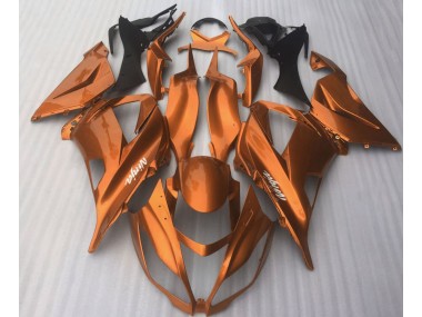 2016-2019 Candy Orange Gloss Kawasaki ZX10R Motorcycle Fairing UK