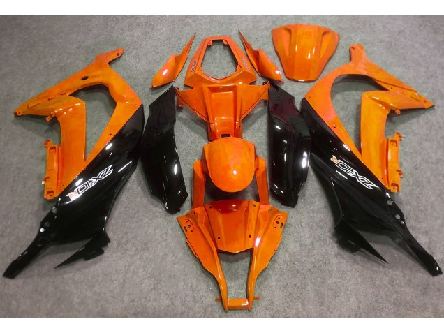 2016-2019 Gloss Orange and Black Kawasaki ZX10R Motorcycle Fairing UK 2016-2019 Gloss Orange and Black Kawasaki ZX10R Motorcycle Fairing UK