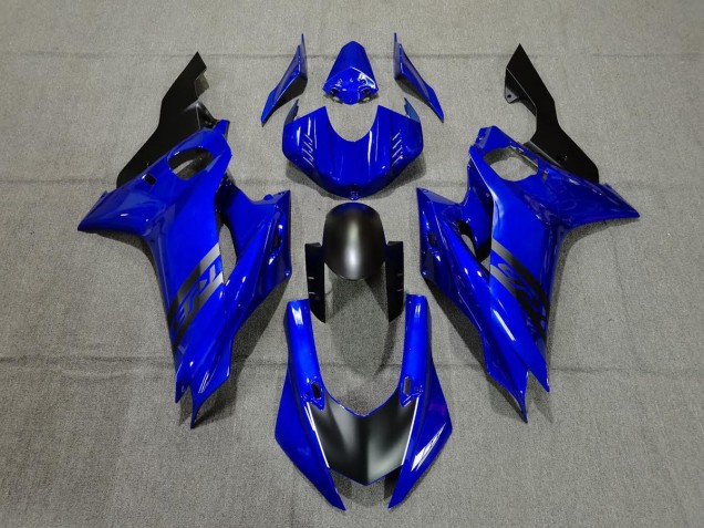 2017-2019 Blue and Black Yamaha R6 Motorcycle Fairing UK 2017-2019 Blue and Black Yamaha R6 Motorcycle Fairing UK