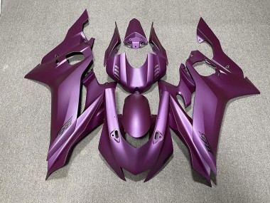 2017-2019 Dark Purple Matte Yamaha R6 Motorcycle Fairing UK