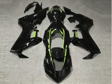 2017-2019 Gloss Black & Lime Green Lining- CBR1000RR 17-19 Honda CBR1000RR Motorcycle Fairing UK