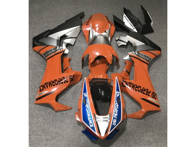 2017-2019 Gloss Orange & Blue Honda CBR1000RR Motorcycle Fairing UK 2017-2019 Gloss Orange & Blue Honda CBR1000RR Motorcycle Fairing UK