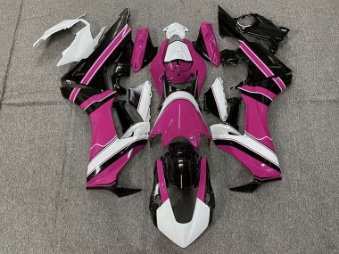 2017-2019 Gloss Pink White and Black Honda CBR1000RR Motorcycle Fairing UK
