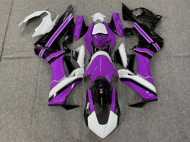 2017-2019 Gloss Purple White and Black Honda CBR1000RR Motorcycle Fairing UK