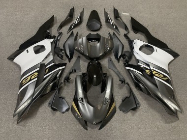 2017-2019 Gunmetal Grey and Gold Yamaha R6 Motorcycle Fairing UK