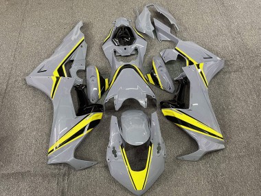 2017-2019 Nardo with Yellow Stripes Honda CBR1000RR Motorcycle Fairing UK