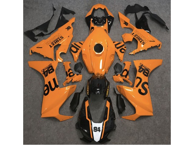 2017-2019 Orange Street Flava Honda CBR1000RR Motorcycle Fairing UK