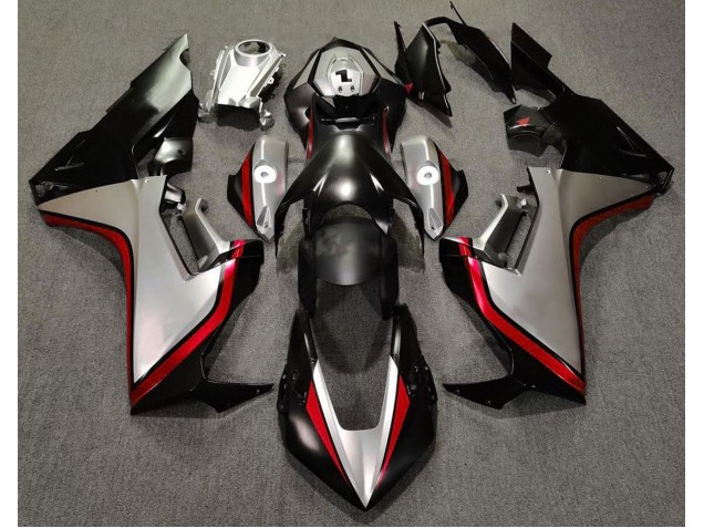 2017-2019 Silver and Black & Red Honda CBR1000RR Motorcycle Fairing UK 2017-2019 Silver and Black & Red Honda CBR1000RR Motorcycle Fairing UK