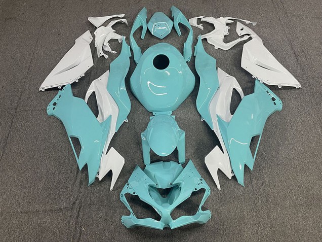 2019-2020 Aqua Kawasaki ZX6R Motorcycle Fairing UK 2019-2020 Aqua Kawasaki ZX6R Motorcycle Fairing UK