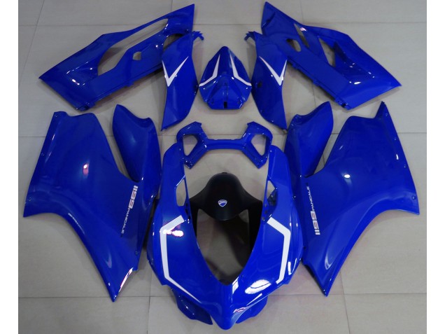 Gloss Blue & White Ducati 1199 Motorcycle Fairing UK Gloss Blue & White Ducati 1199 Motorcycle Fairing UK